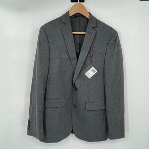 Lord & Taylor 1670 Mens Jacket 38 Regular Business Casual Classic Preppy Gray